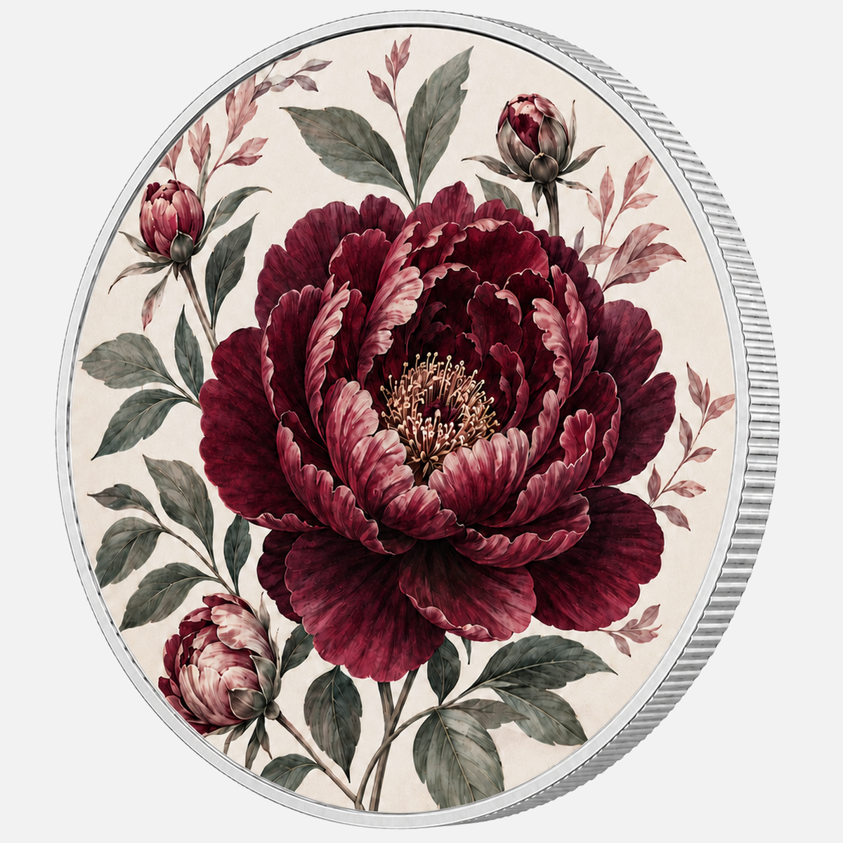 Blooming Soul, Ag 999 — srebrny rant monety