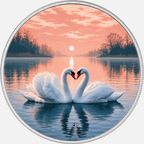 Swans of Love, Ag 999 — widok z przodu