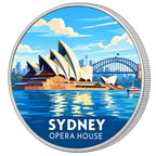 Opera w Sydney, Ag 999 — srebrny rant monety