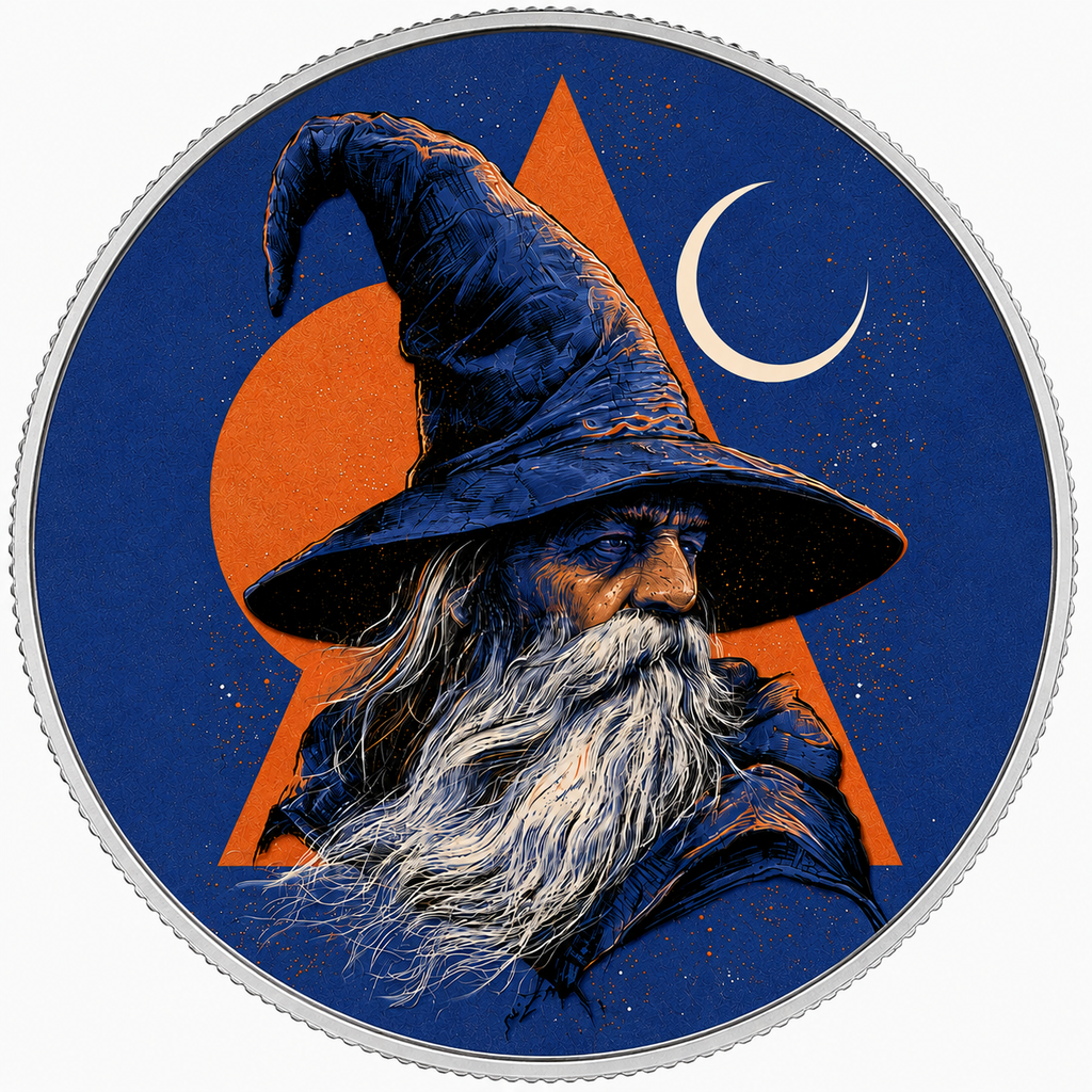The Ancient Wizard, Ag 999 — widok z przodu