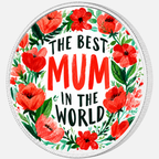 The Best Mum, Ag 999 — srebrny rant monety
