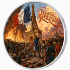 The French Revolution, Ag 999 — srebrny rant monety