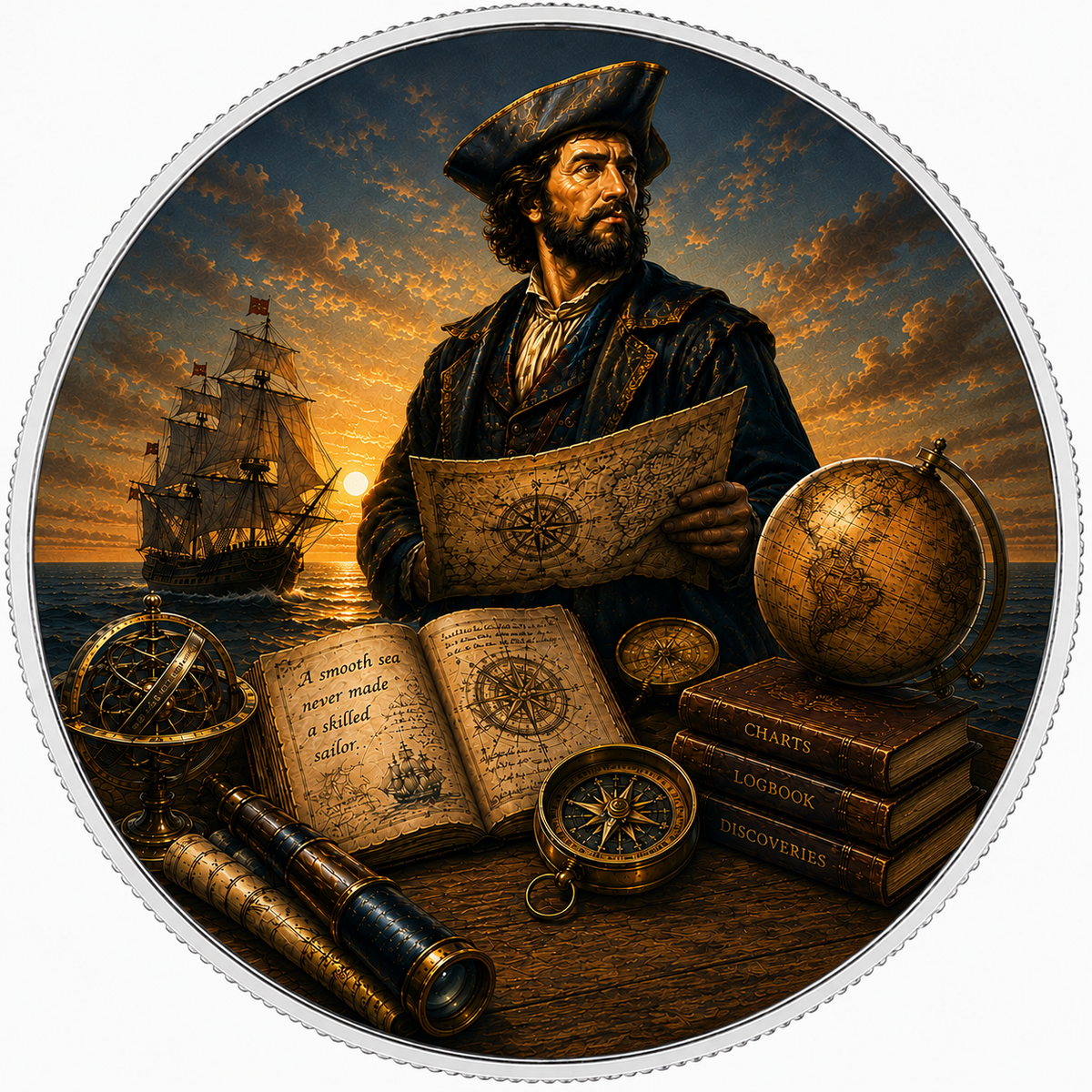 The Great Navigator, Ag 999 — widok z przodu