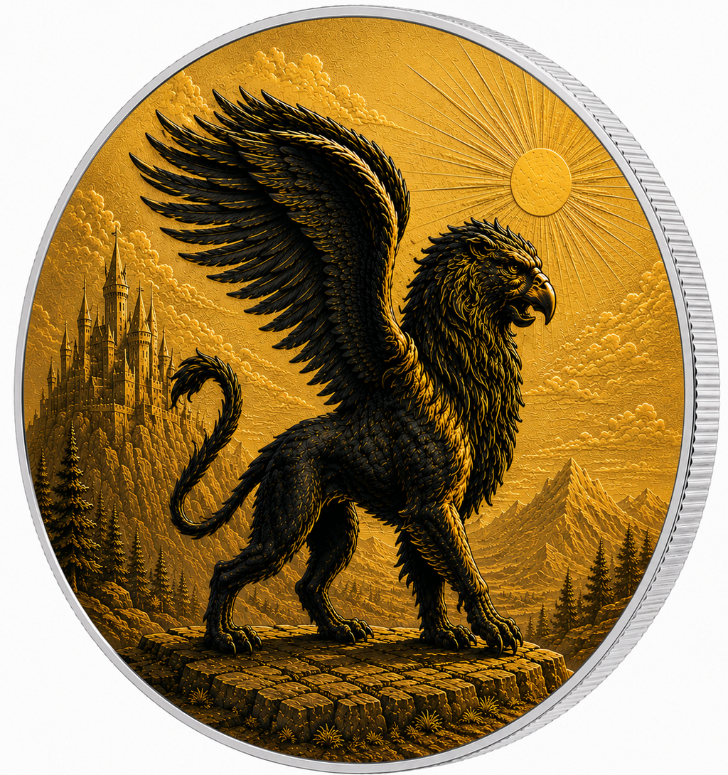 The Last Griffin, Ag 999 — srebrny rant monety