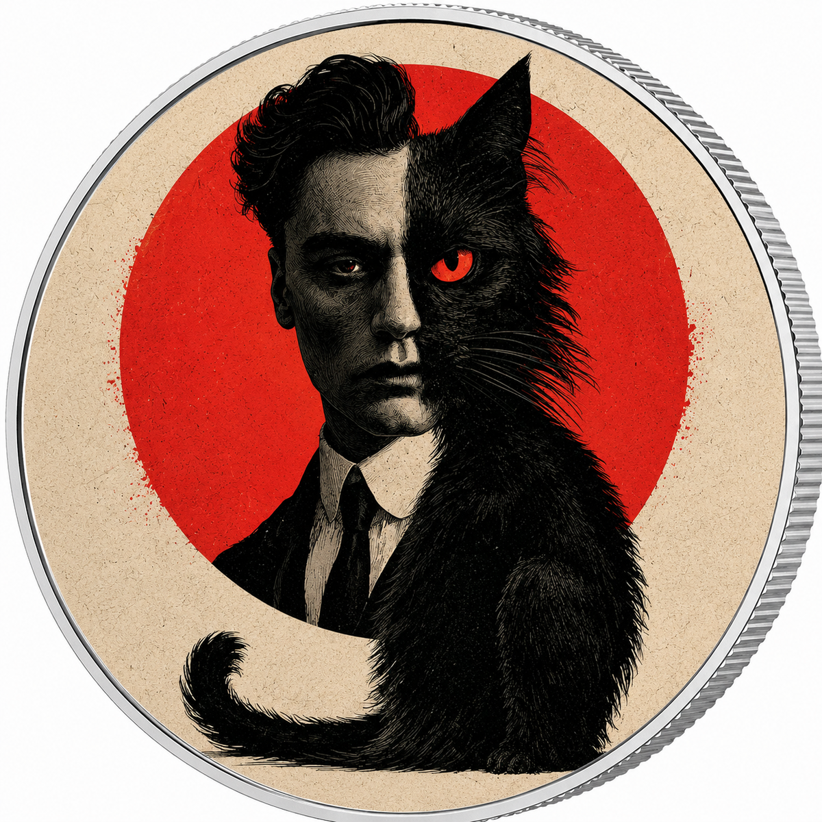 The Master and Margarita, Ag 999 — srebrny rant monety