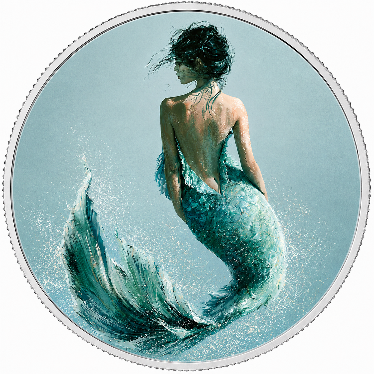 The Mermaid, Ag 999 — widok z przodu