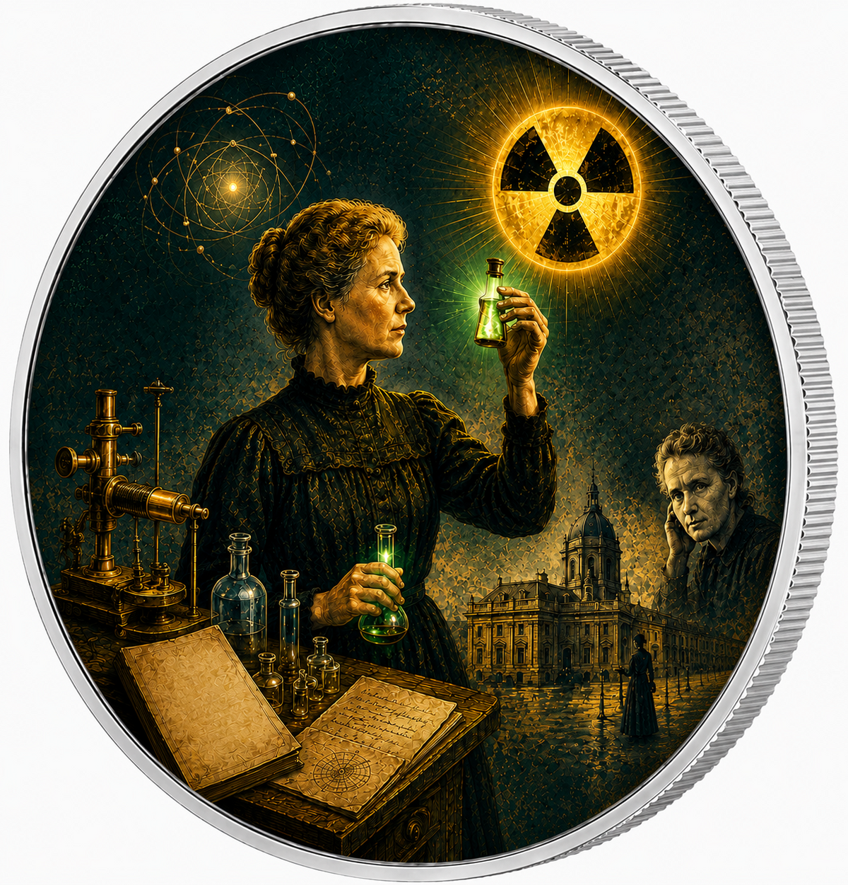 The Radioactive Legacy, Ag 999 — srebrny rant monety