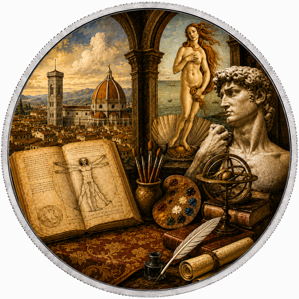 The Renaissance Spirit, Ag 999 — widok z przodu