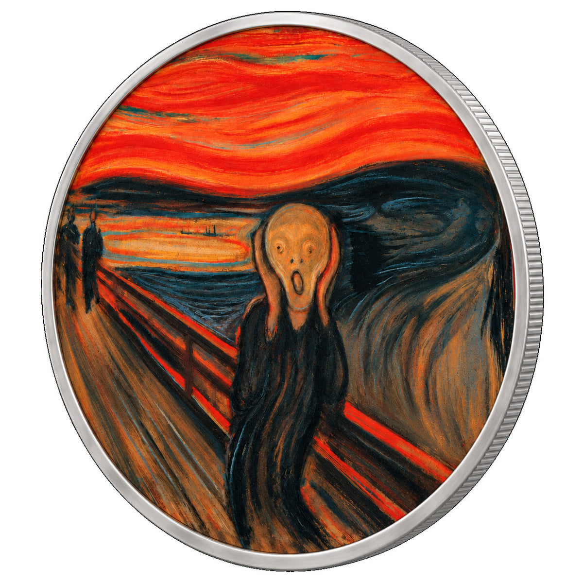 Krzyk, Ag 999 — srebrny rant monety
