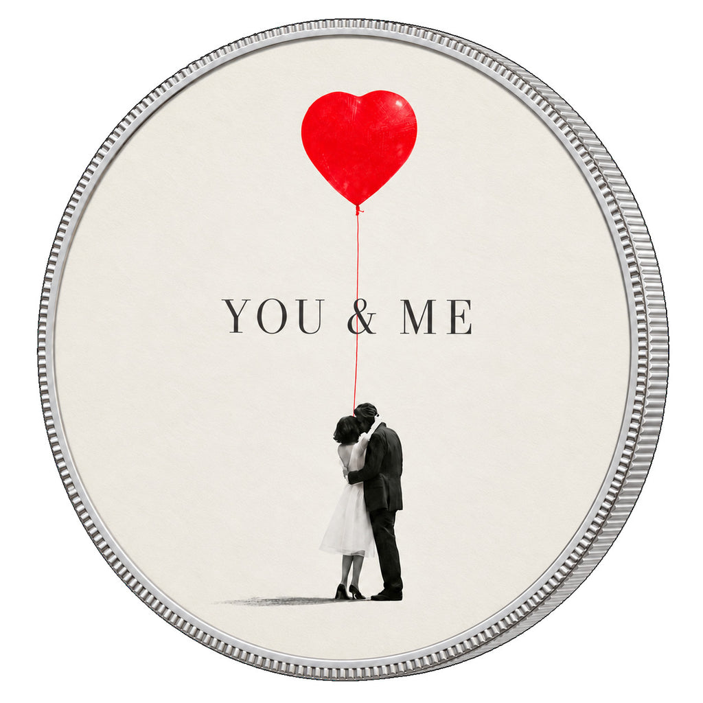 You & Me, Ag 999 — srebrny rant monety