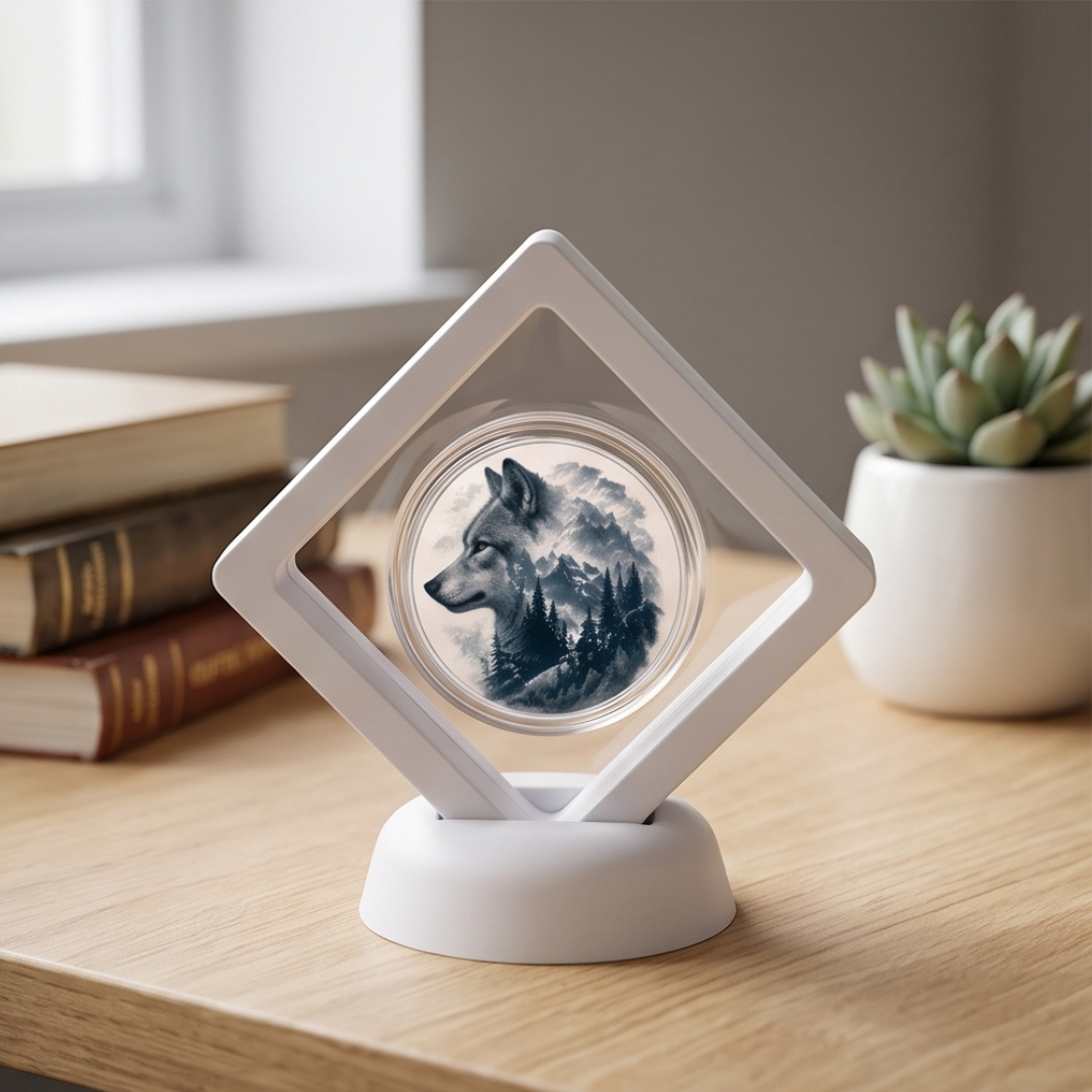 White Display Frame 7.0 x 7.0 cm
